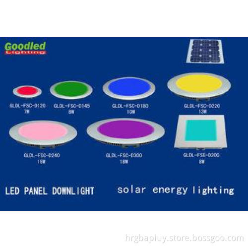 18w 1330LM Round RGB LED Panel Light , Wifi Control Dimmabl